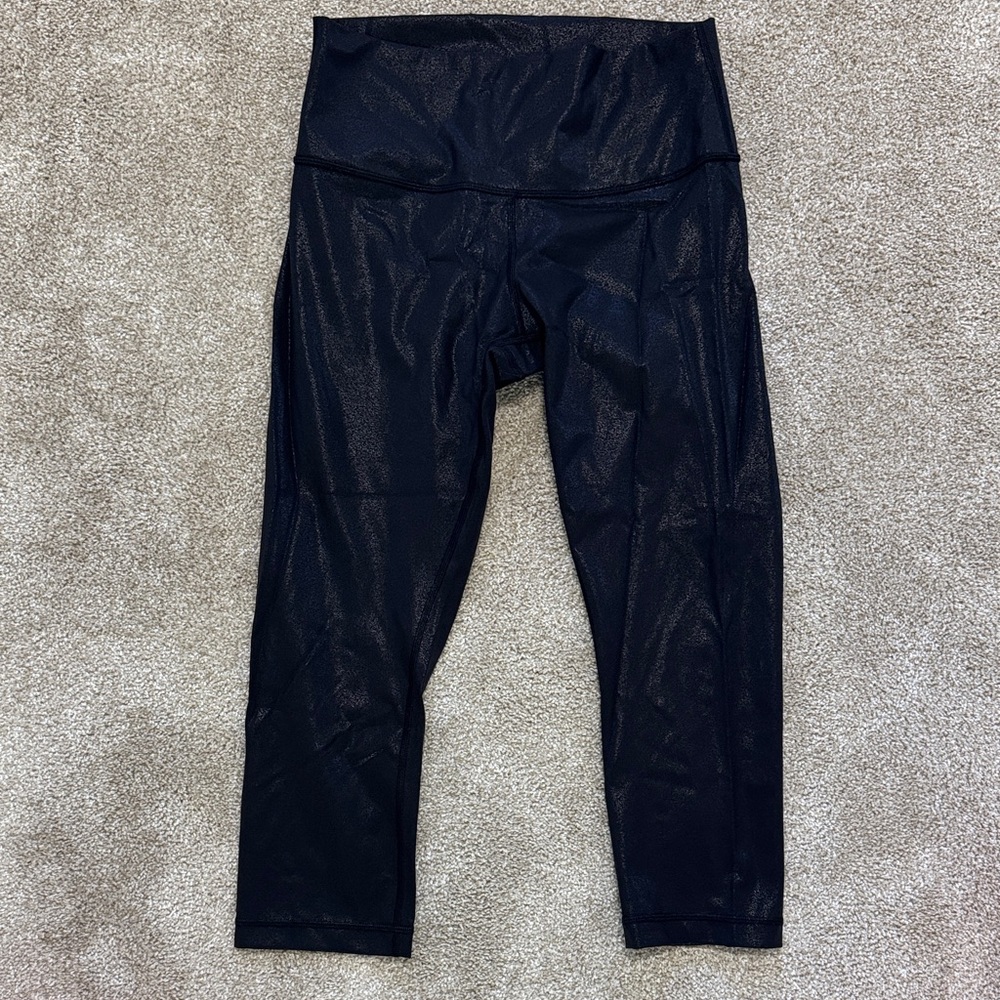 Lululemon Shimmering Black Leggings